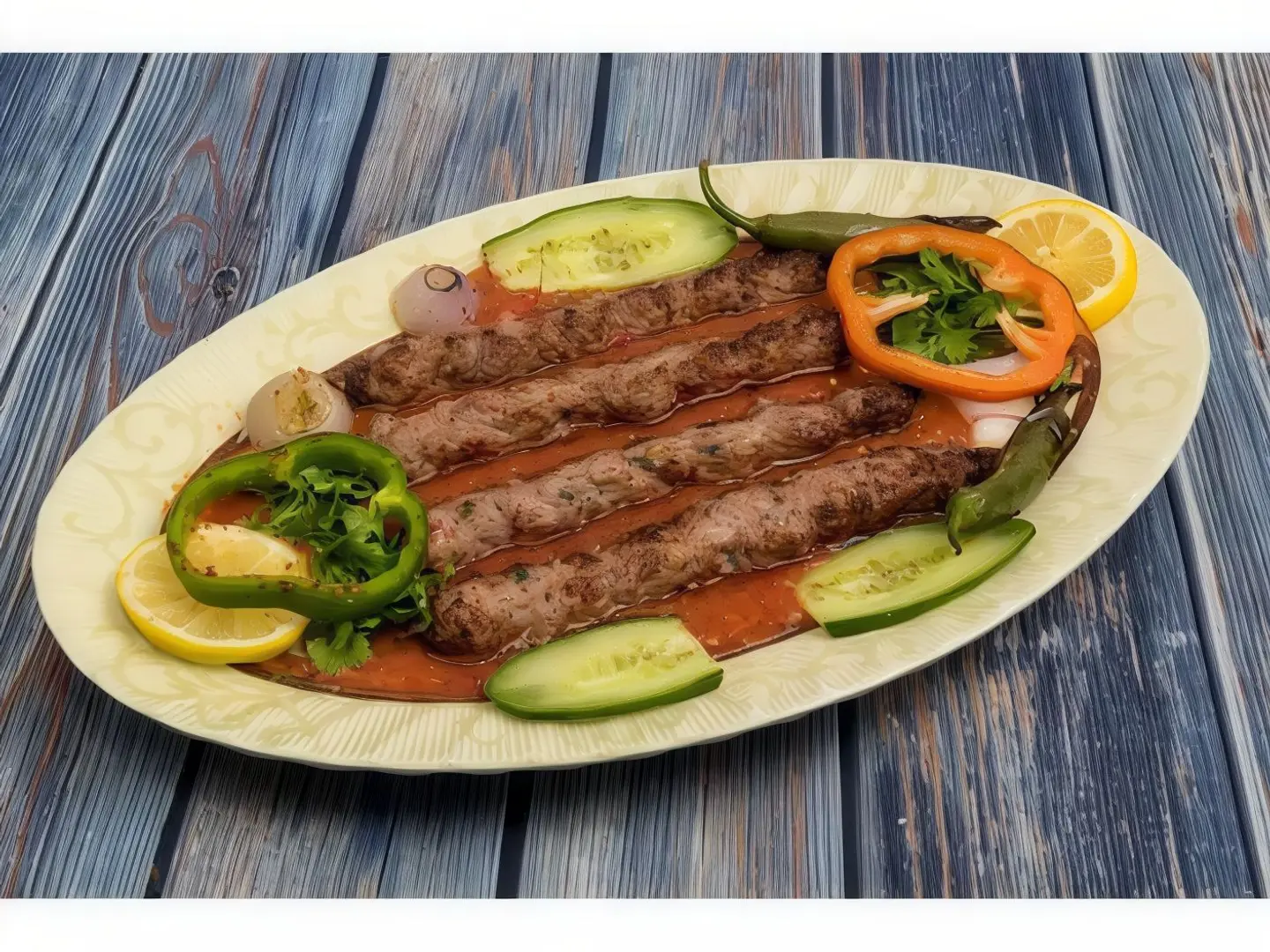 Beef Kebab 4 Skewers