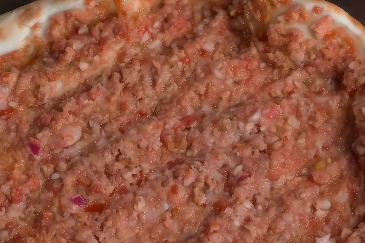 صينية دجاج مفروم بالجبنة