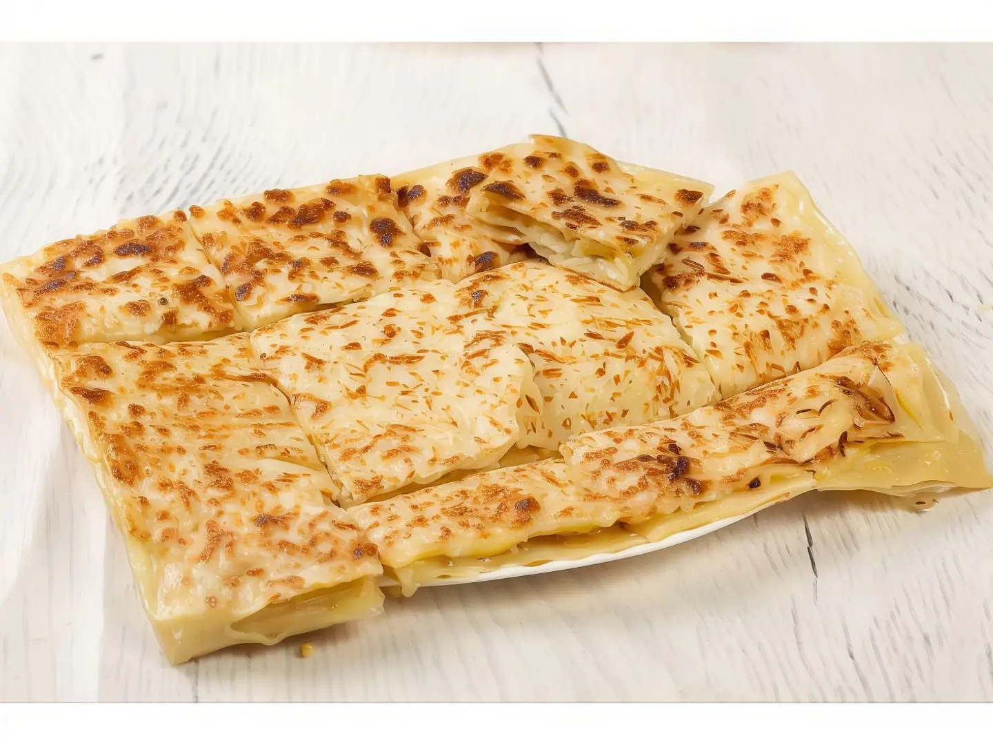 مطبق جبن شيدر مع اللحم