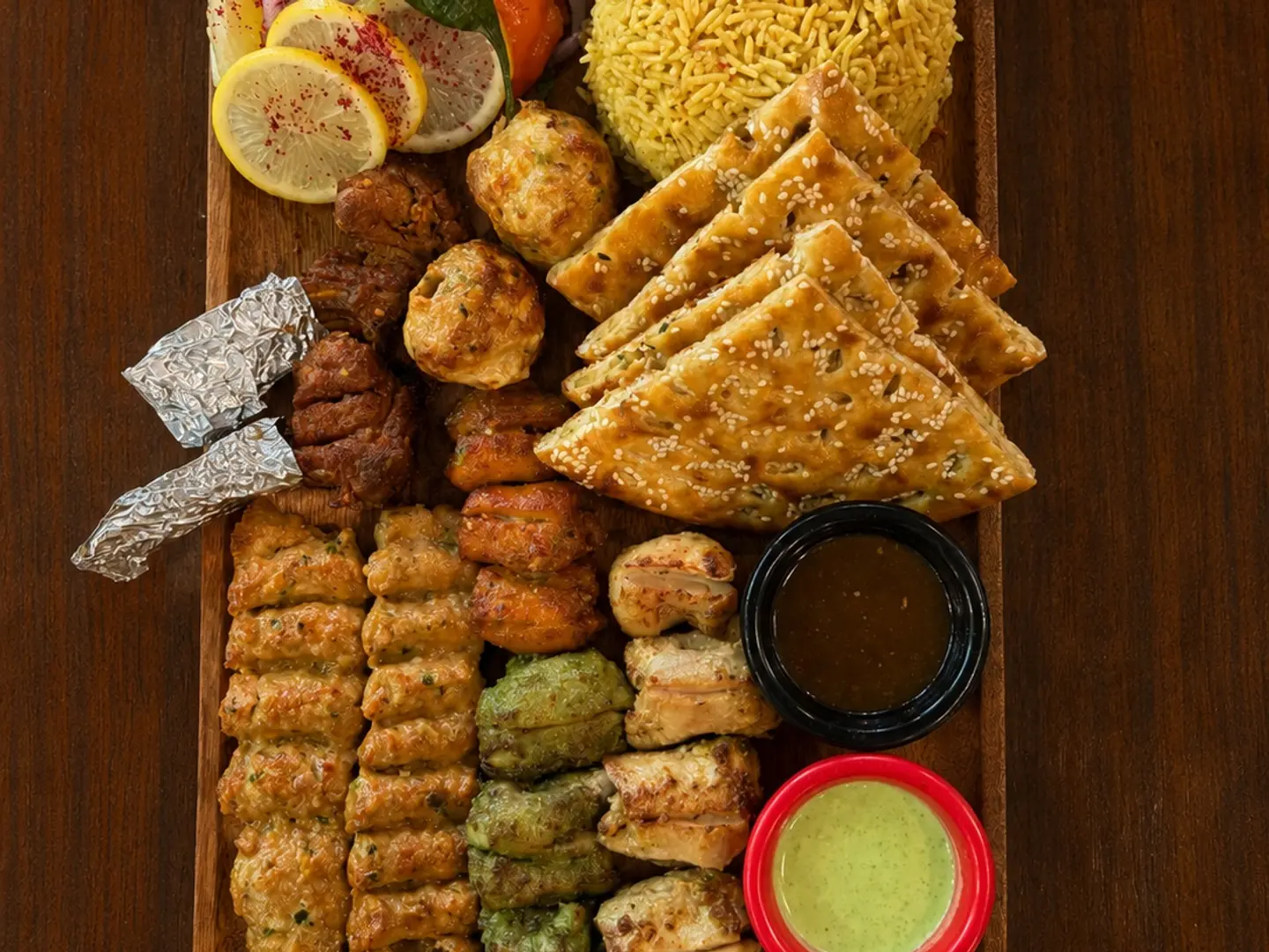 Two Person Barbeque Platter