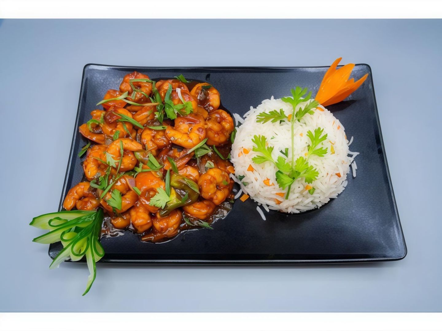 Shrimp Manchurian