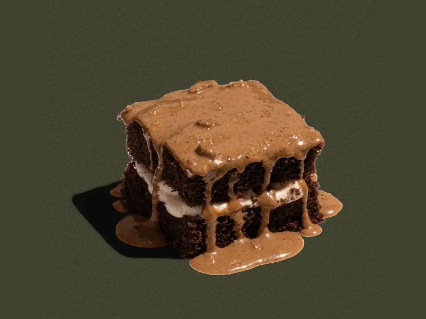 كيك الشوكولاتة مع صوص بيكان