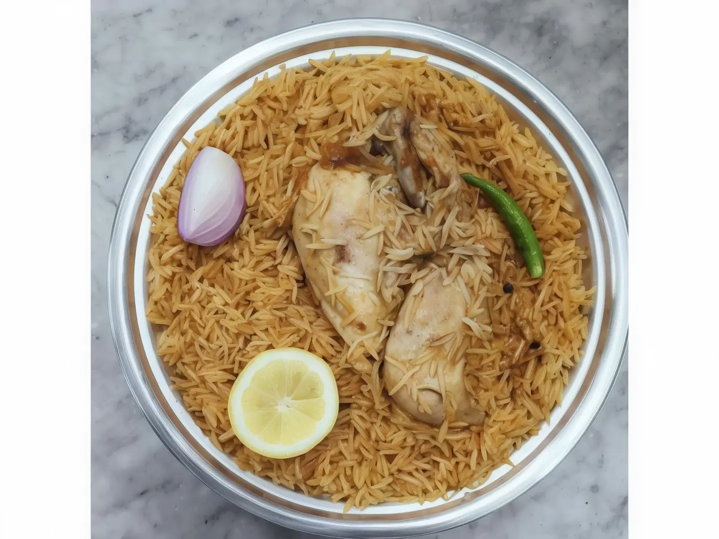 Madghot Chicken With Rice