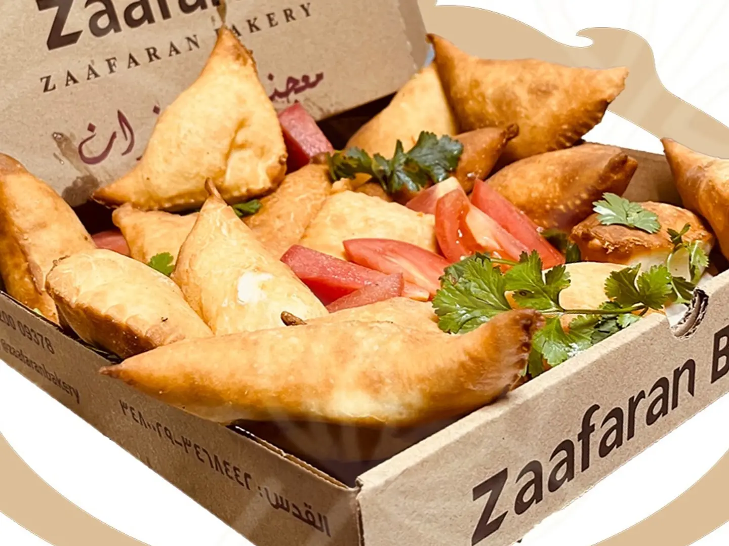 Small Mixed Levantine Samosa Box