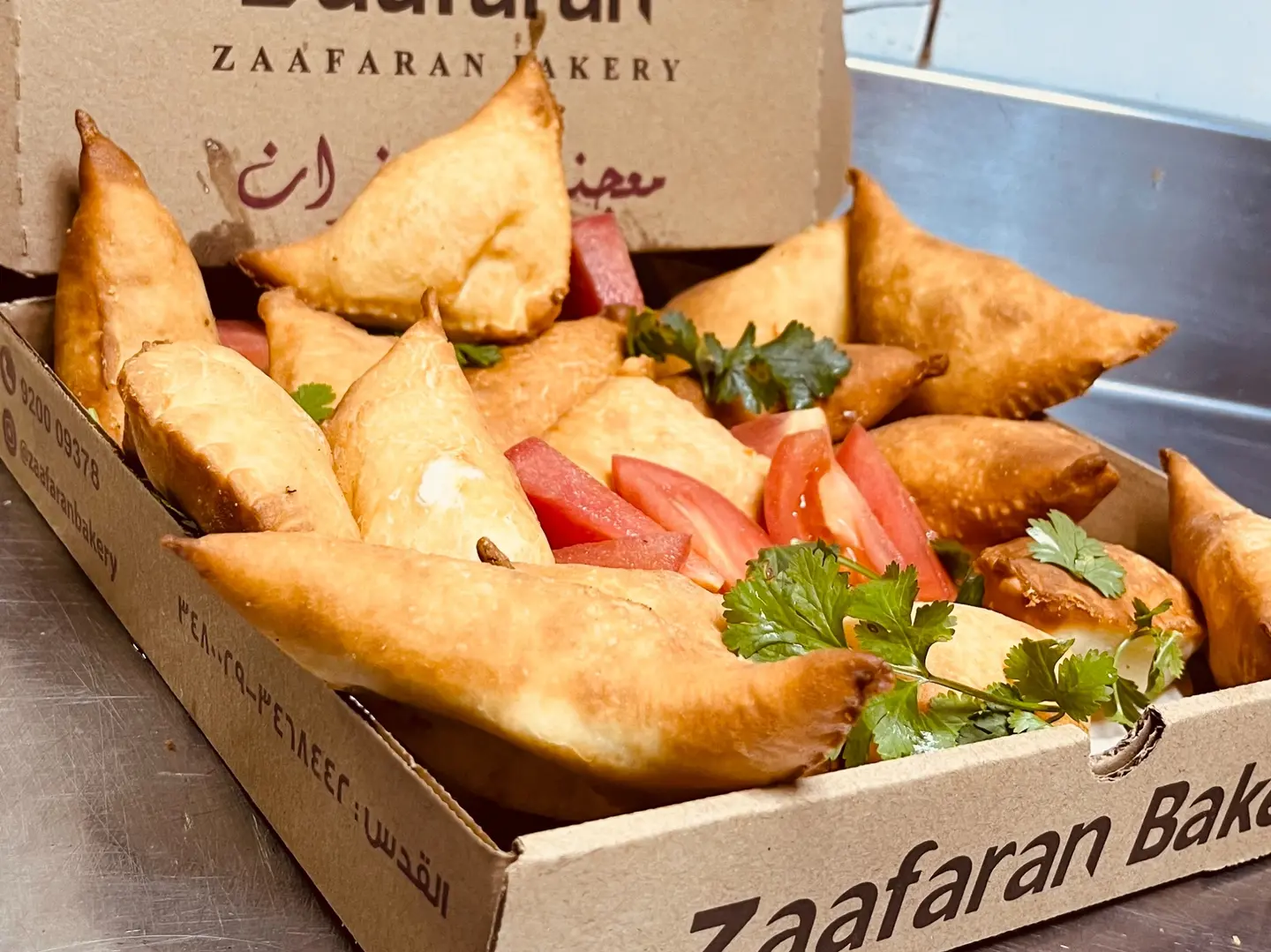 Large Mixed Levantine Samosa Box