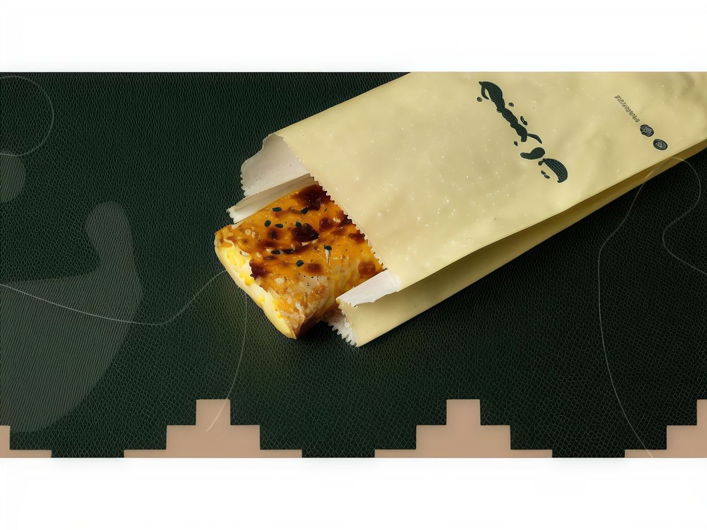 بيض مقلي جبن بر
