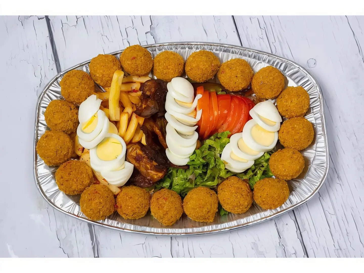 صحن فلافل