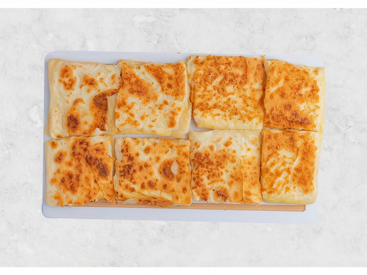 Mutabbak With Two Cheeses