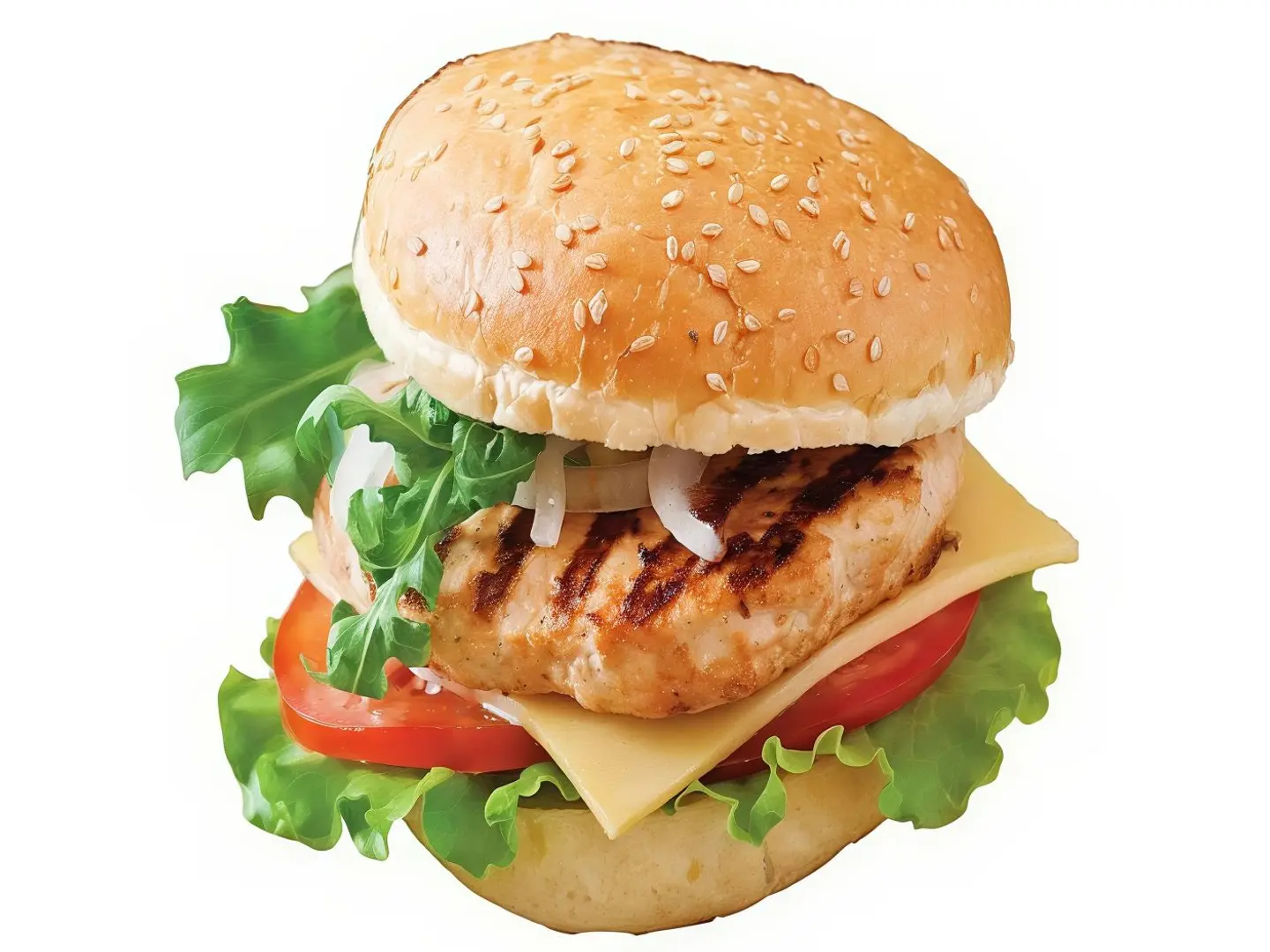 برجر دجاج ساندوتش - عادي