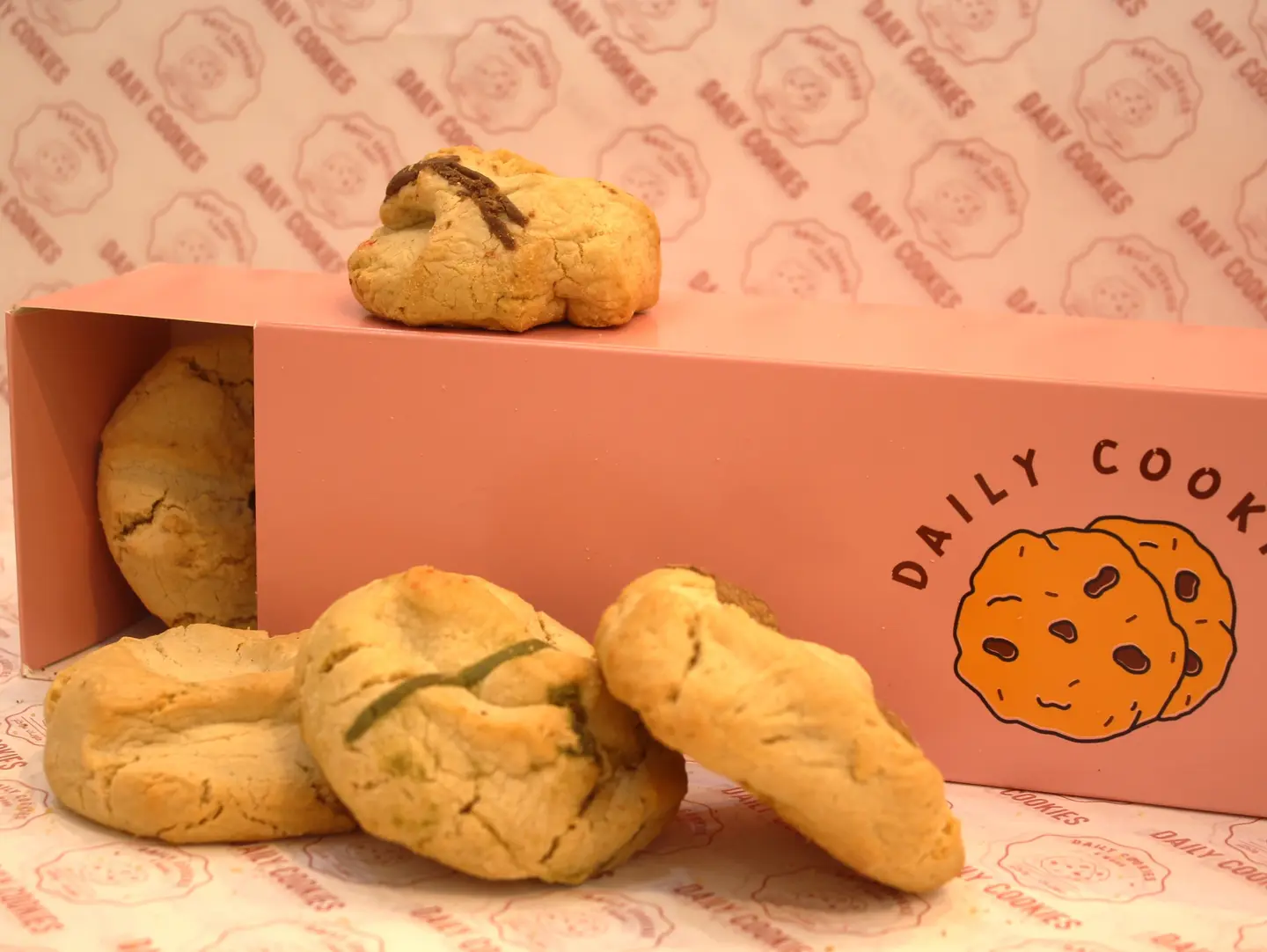 Boxes Of Mixed Cookies
