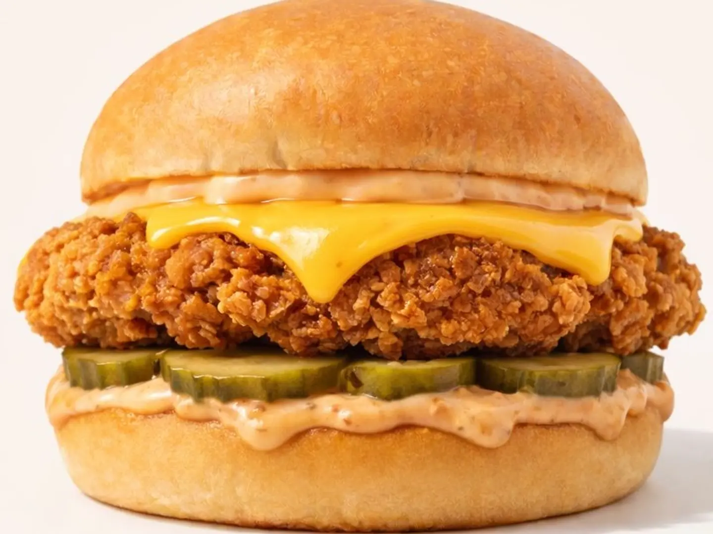 برجر دجاج مقرمش