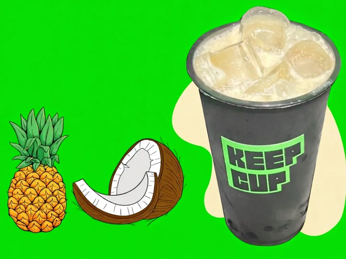 Large Pina Colada Drink