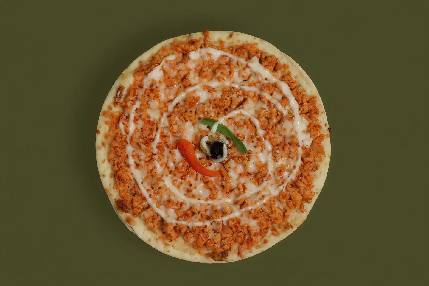 بيتزا دجاج مكسيكي