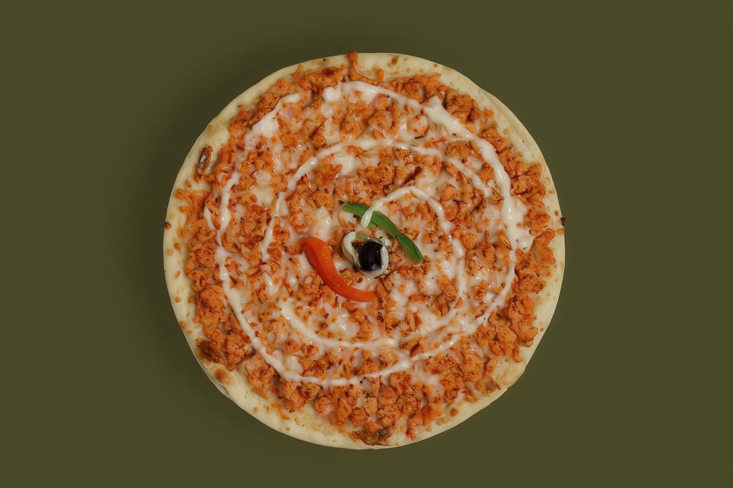 بيتزا دجاج مكسيكي