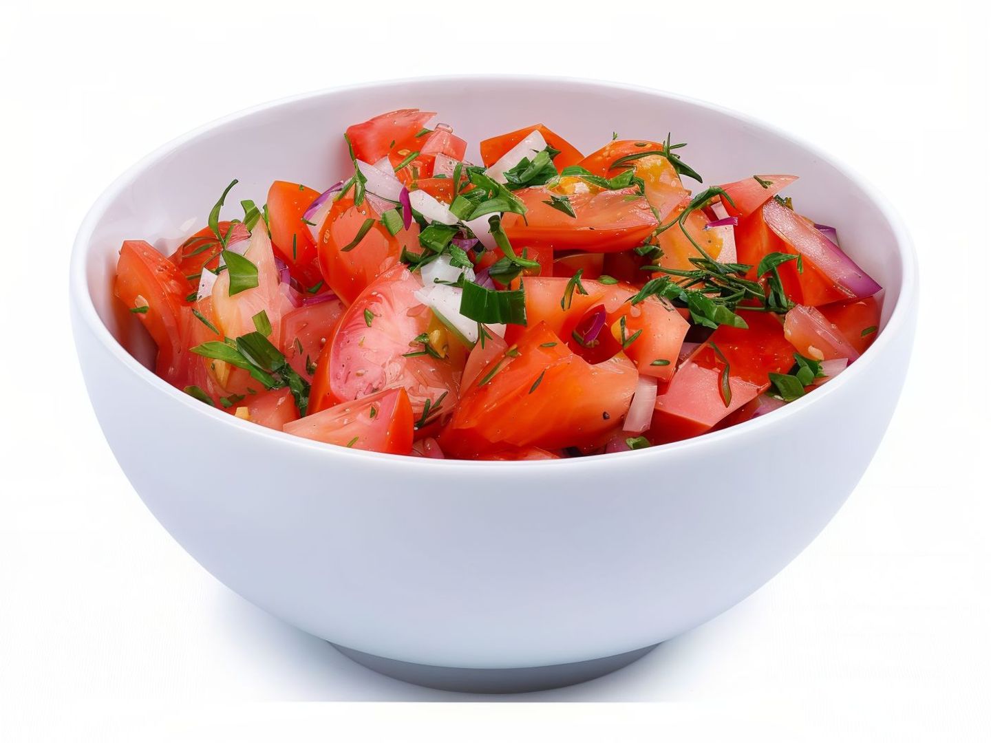 Tomato Salad With Onions