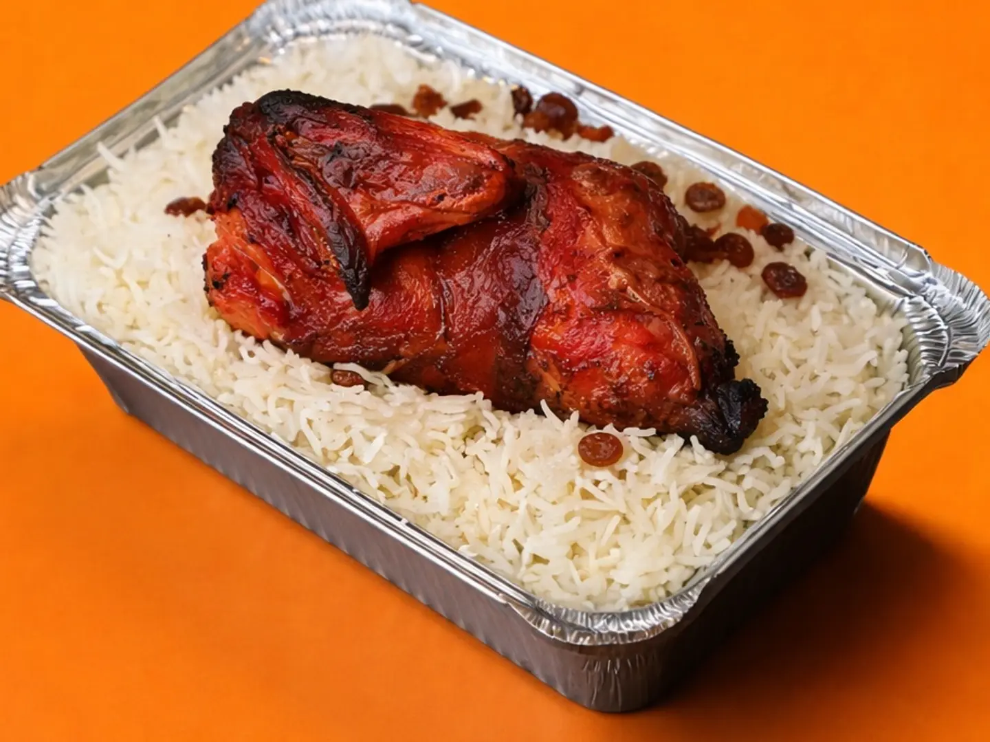 Half A Spicy Chicken With Amber Rice