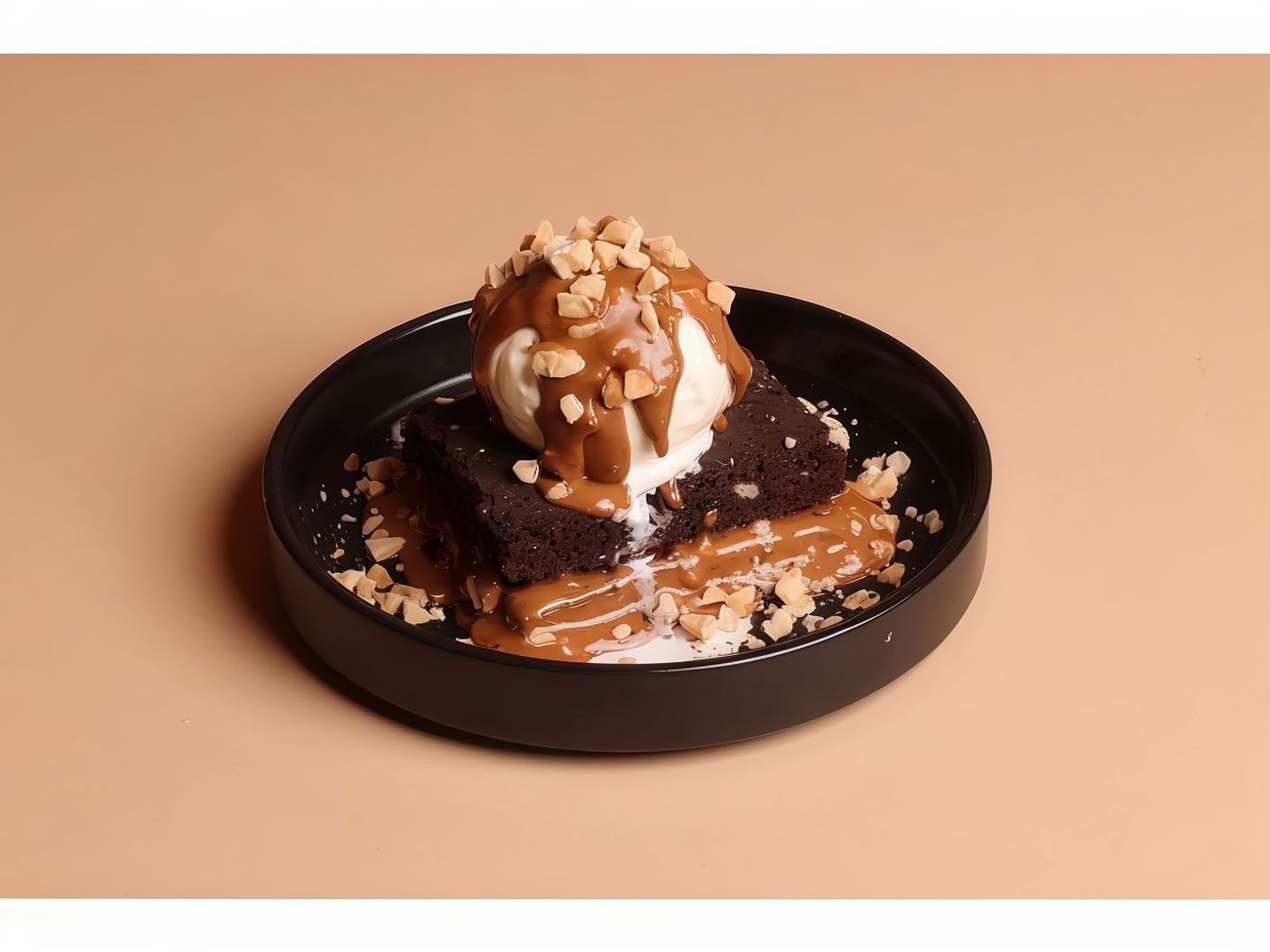 Brownie With Ice Cream