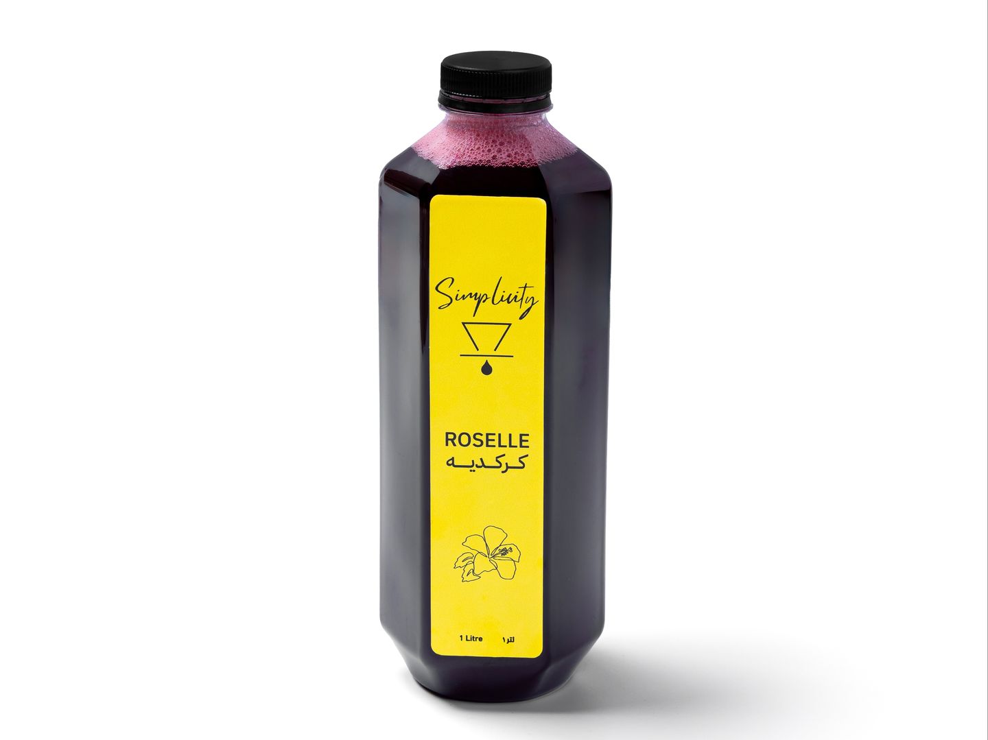 Hibiscus 1 Liter Bottle