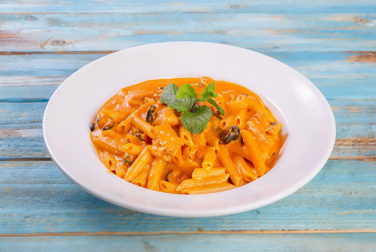 بيني باستا مع الدجاج