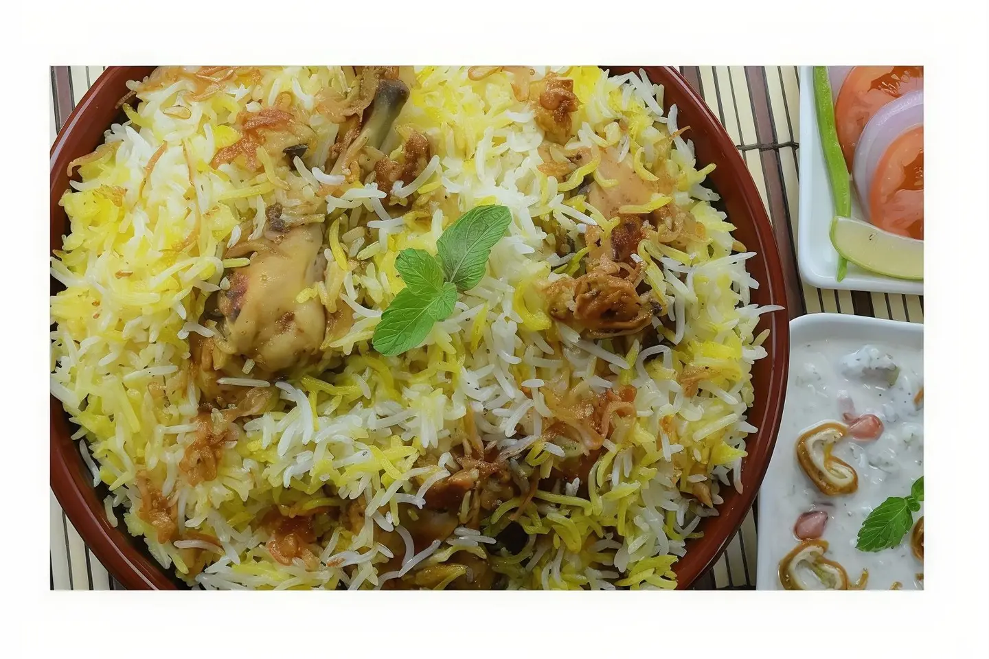 برياني مديني - حبة دجاج برياني مديني