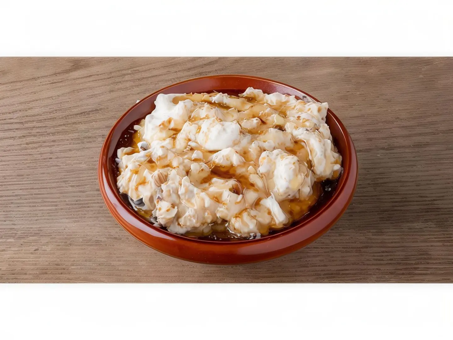 Dates Cream And Honey Fatteh