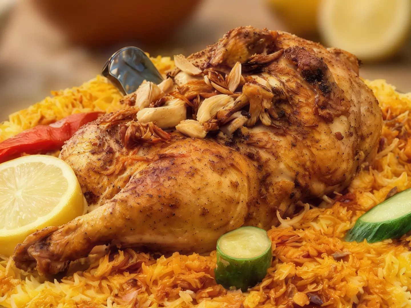 حبه دجاج فرن كامله