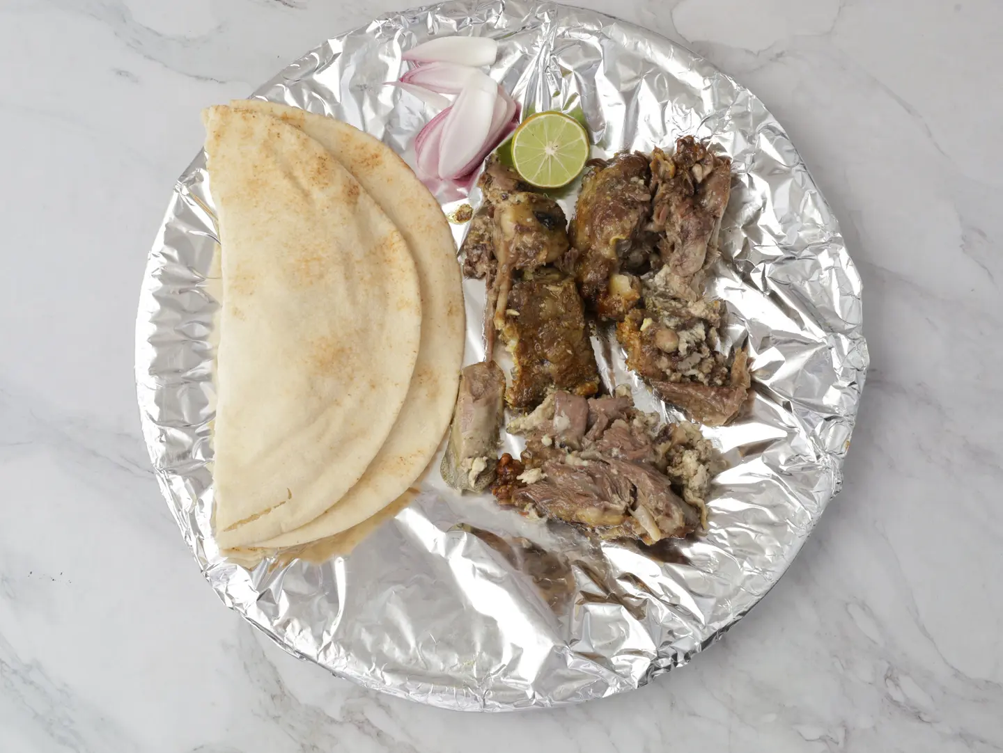 راس خروف بدون رز