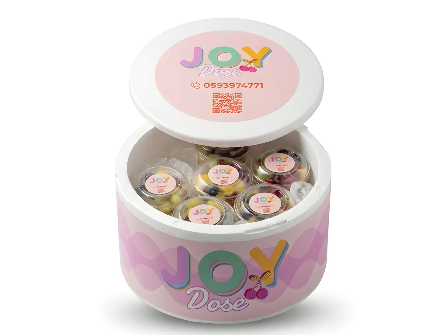 بوكس سلطة الفواكة للجمعات