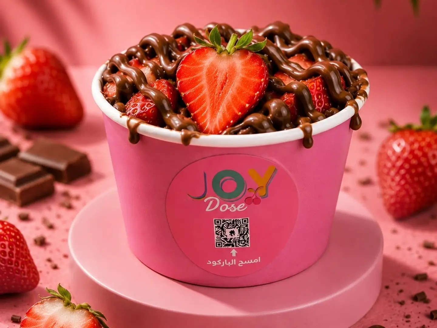 Mini Chocolate Covered Strawberries