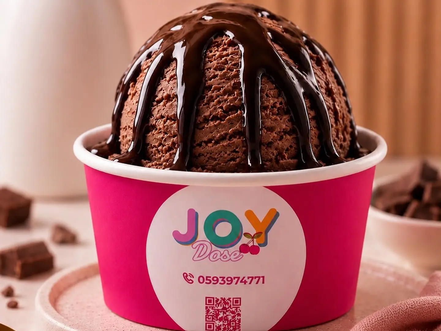 Chocolate Ice Cream - Small