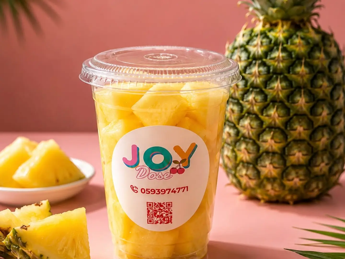 Pineapple Chunks Cup - Small