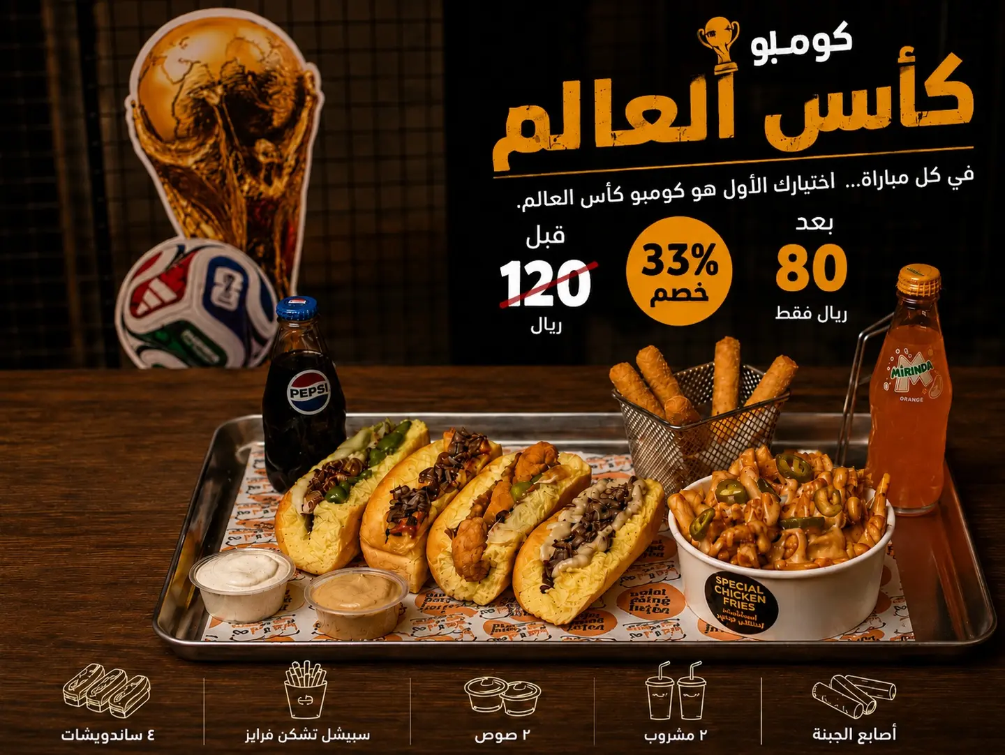 كومبو كاس العالم