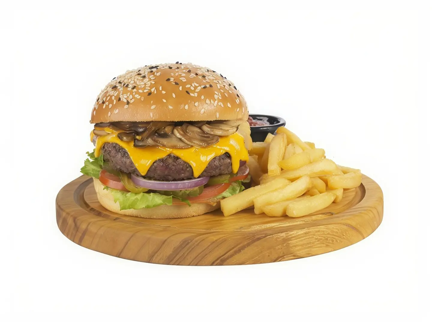 Classic Mushroom Burger