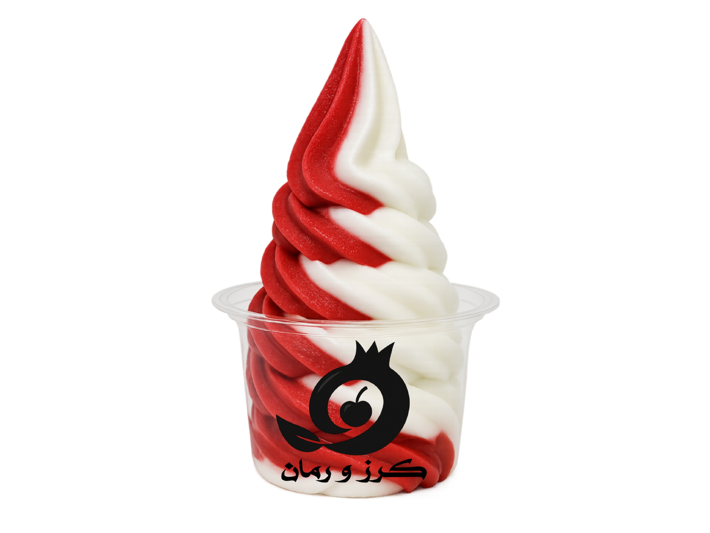 Ice Cream Vanilla Strawberry