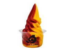 آيس كريم مانجو توت