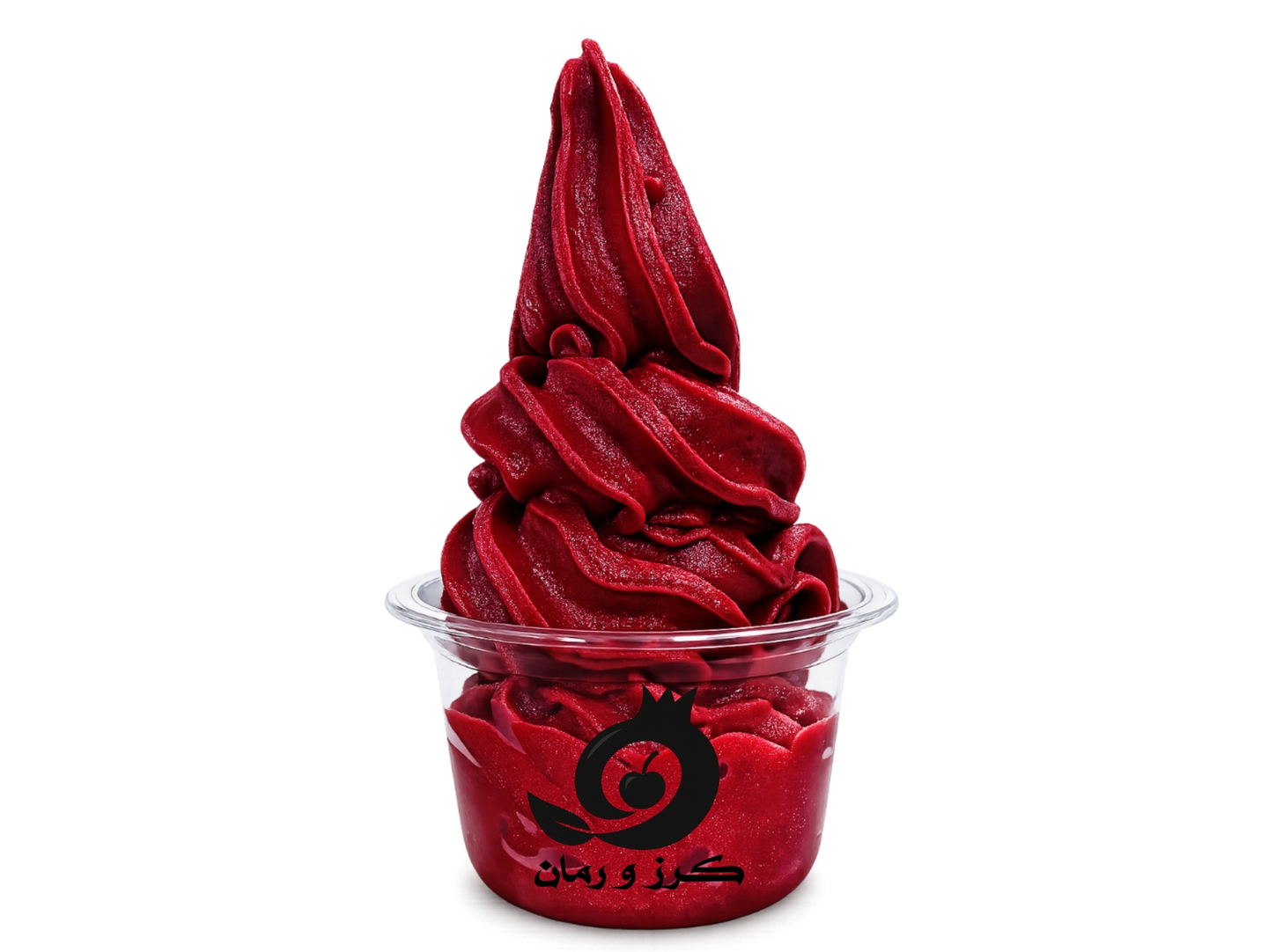 Ice Cream Red Berries Strawberry