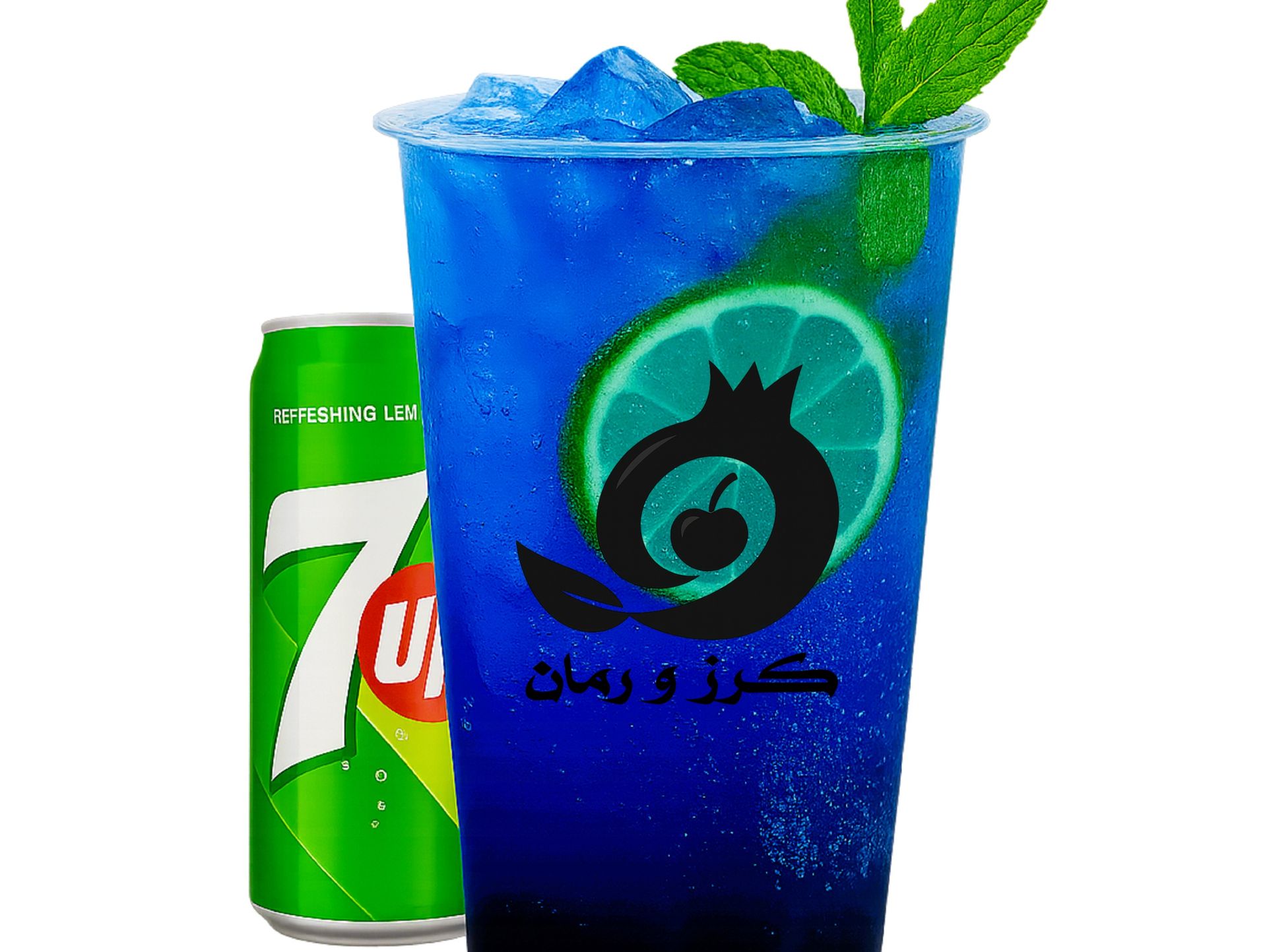 موهيتو توت ازرق - كبير