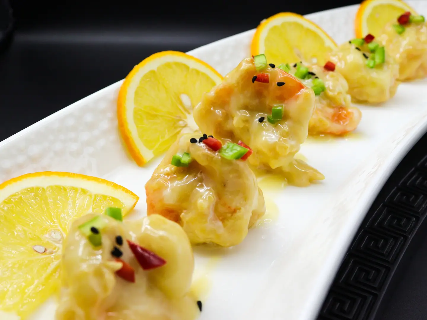 روبيان ذهبي مقلي و مقرمش