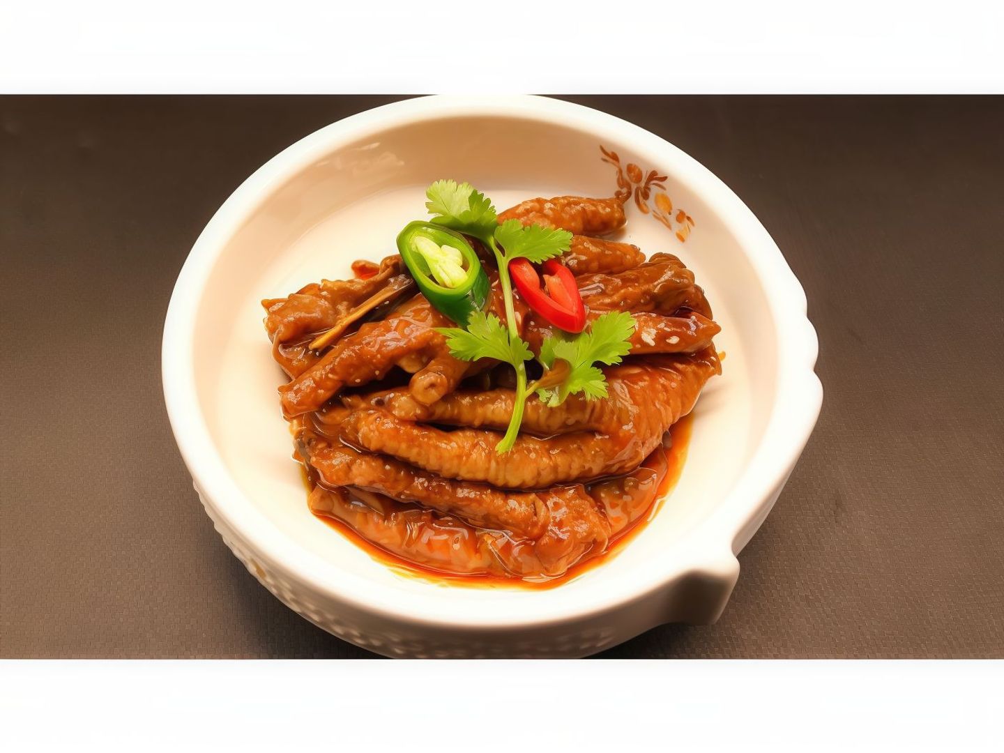 Steamed Chicken Feet In Black Bean Sauce