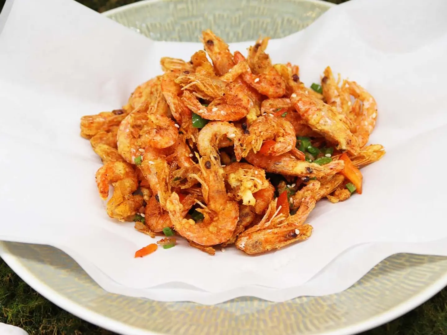 روبيان صغير مملح ومحبب