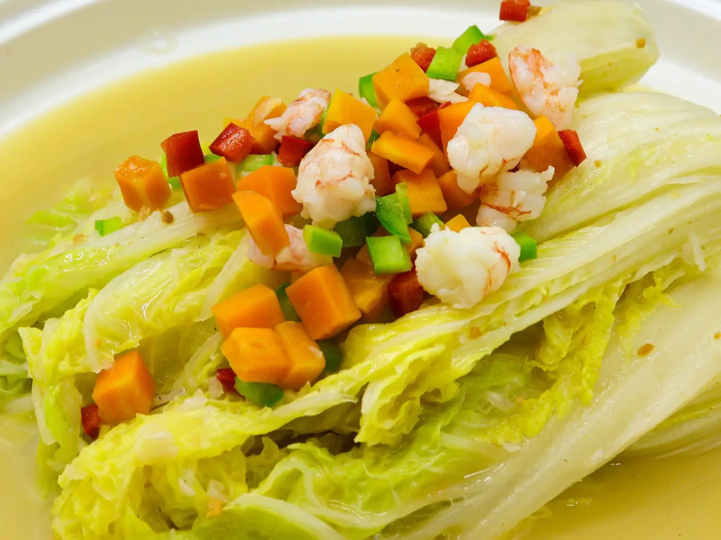 كرنب صغير في مرق