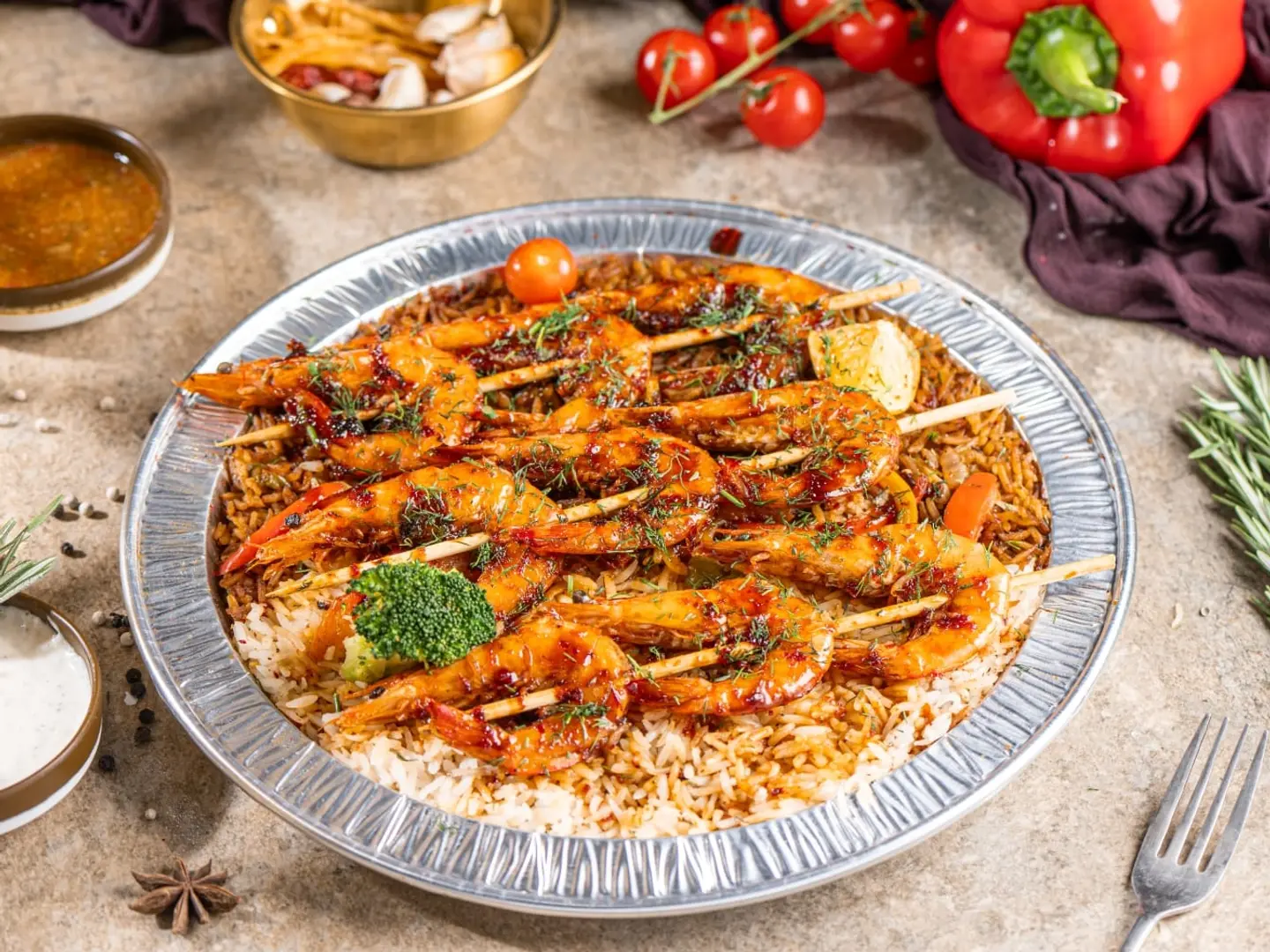 شرمبو مشوية