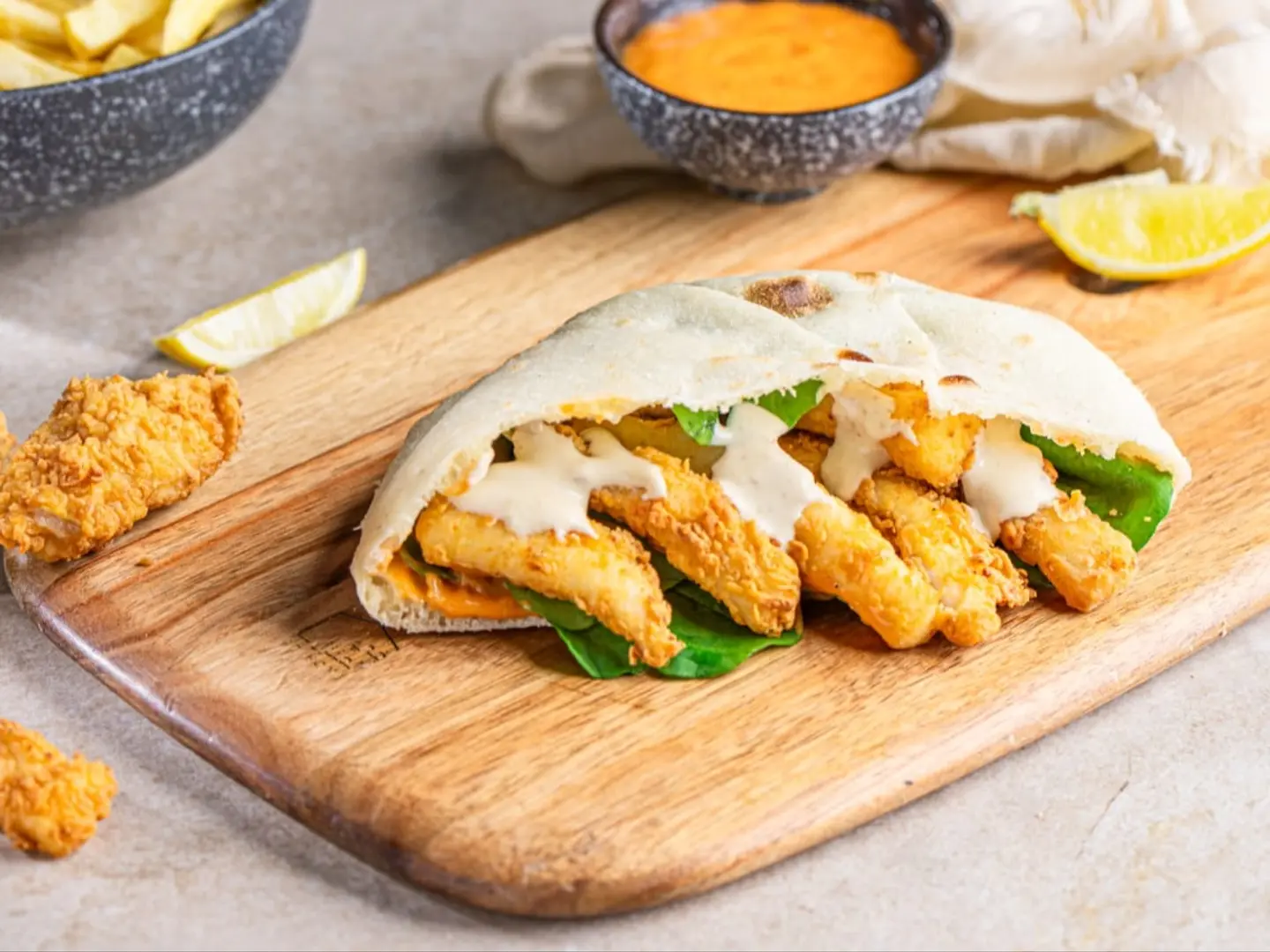 ساندوتش حبار (كاليماري)