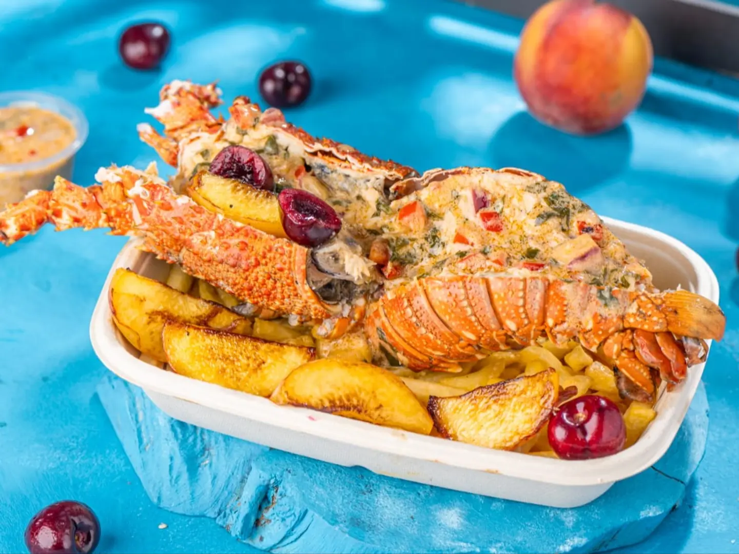 استاكوزا بصوص الكرز والخوخ