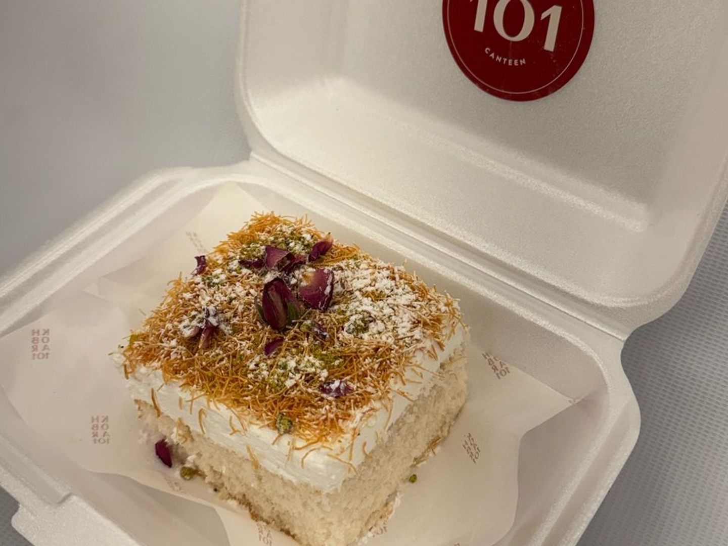 Kunafa Aramco Cake