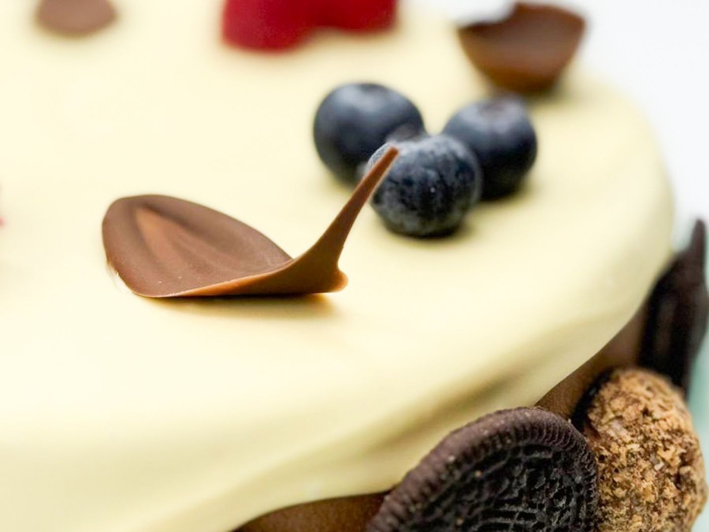 Raspberry Ice Cream Cake