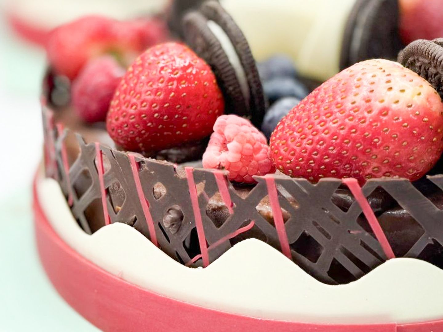 Strawberry Ice Cream Cake