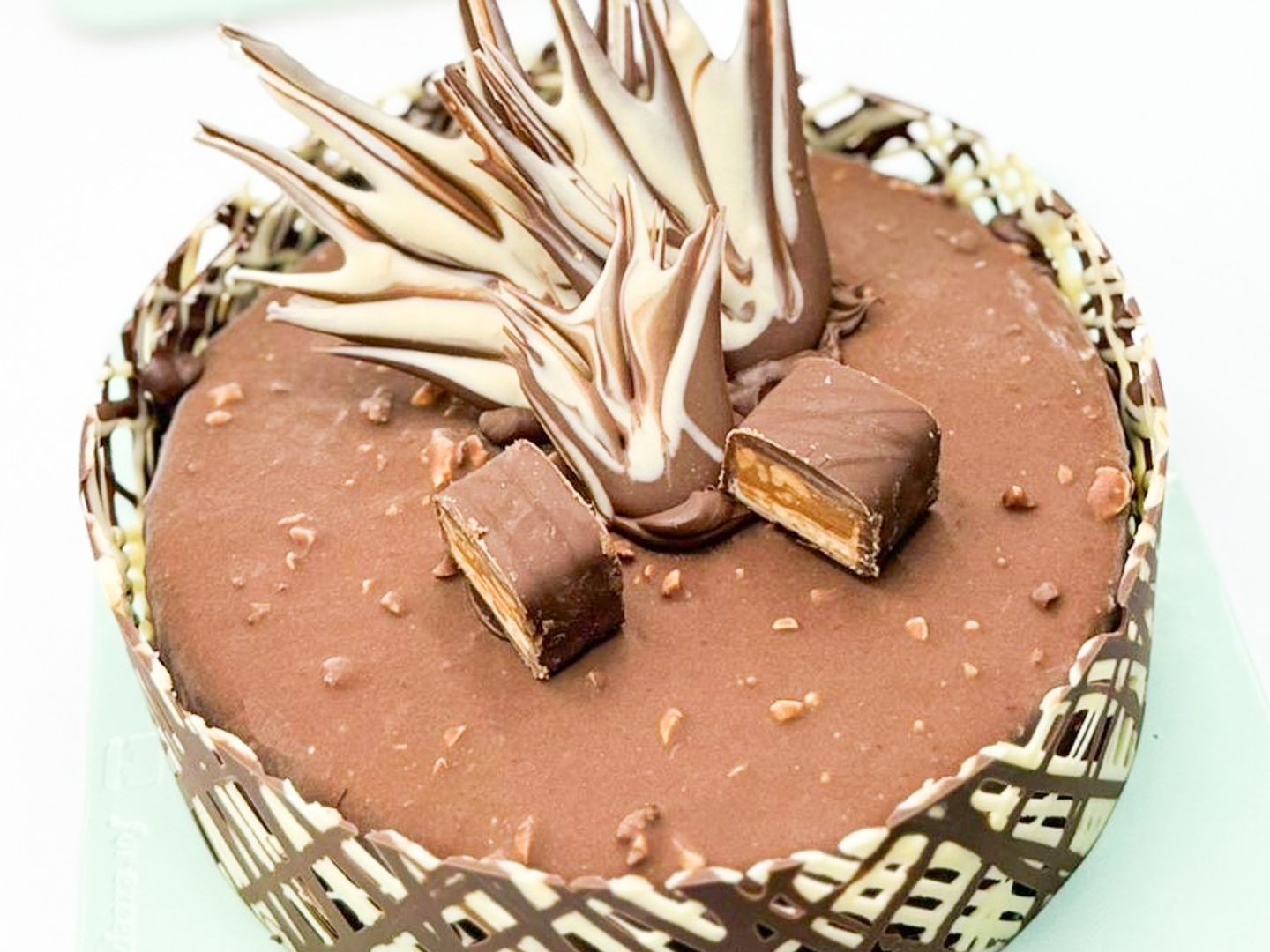 Snickers Ice Cream Cake