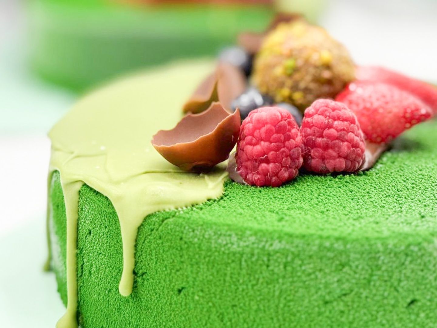 Pistachio Ice Cream Cake