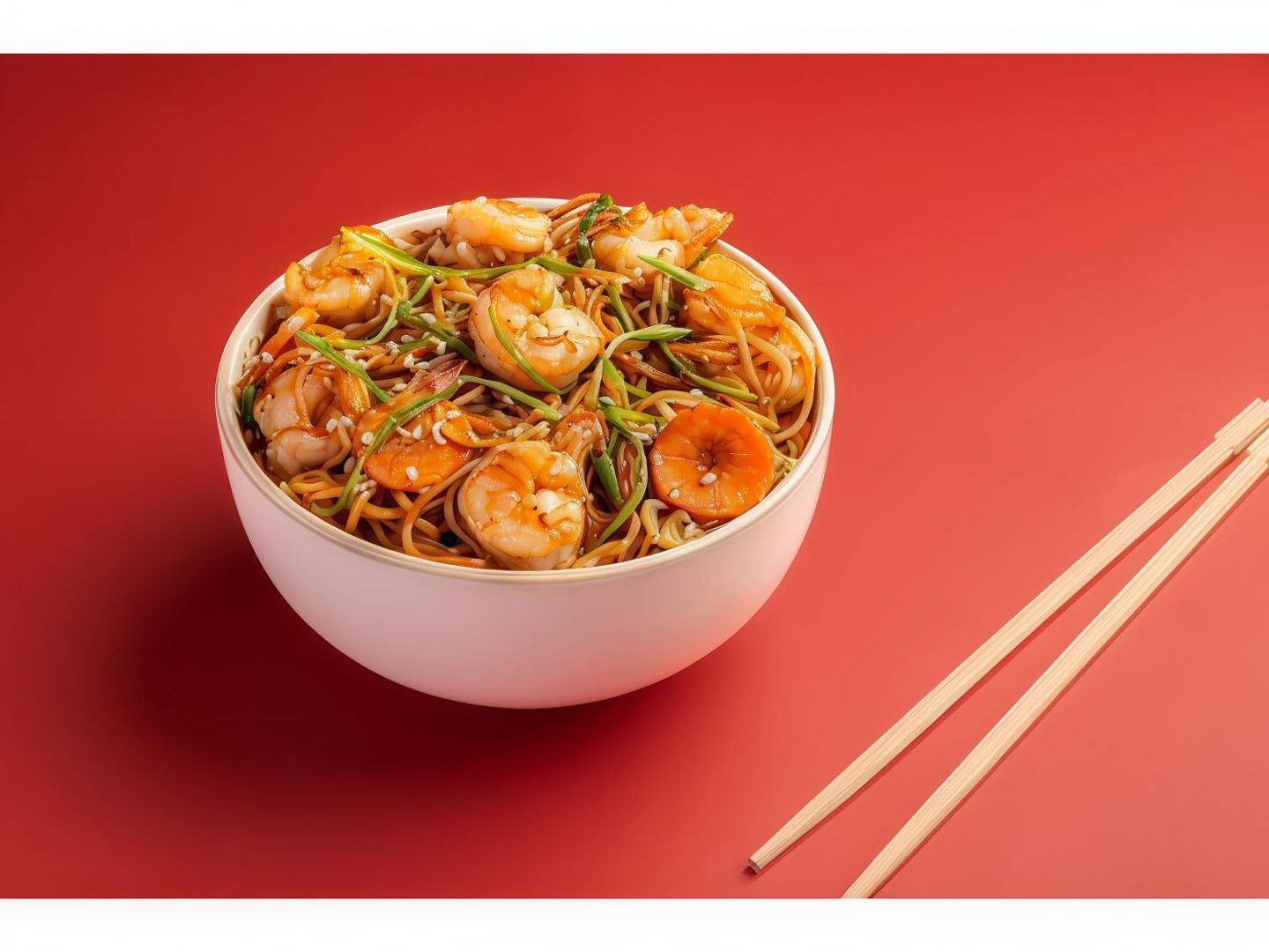 Noodles Shrimps